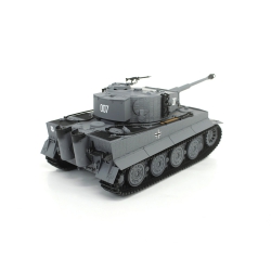 Czołg zdalnie sterowany IR/dźwięk 1:24 German Tiger 1 Late Std Gray RTR 2.4Ghz - Heng Long 3841-11-L